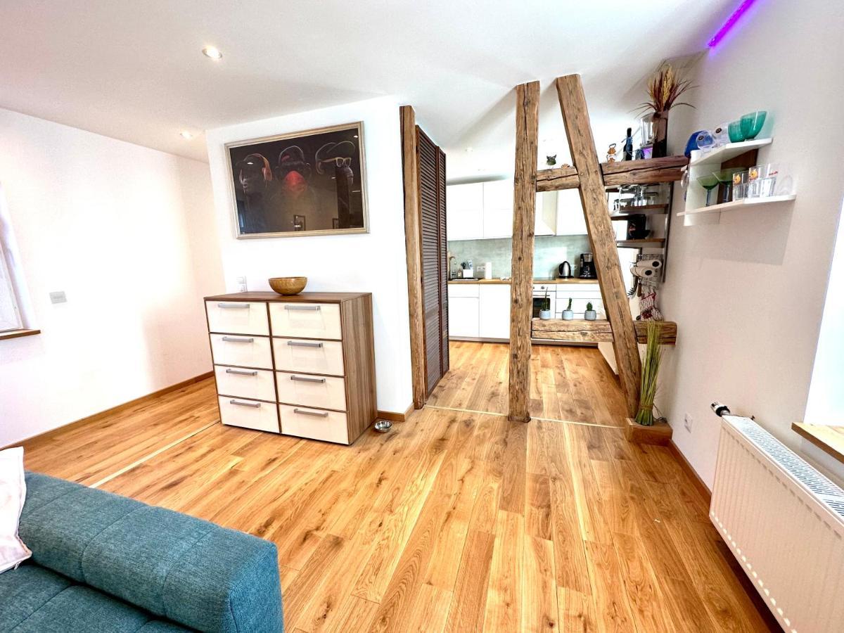 Ferienwohnung Zur Hohe Str Bad Langensalza Exterior foto